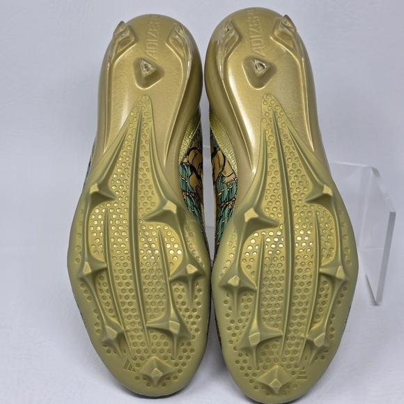 Adidas Adizero Electric X Disney Scrooge McDuck Gold Cleat IE6557 Men Sz 9.5 New - Picture 6 of 13